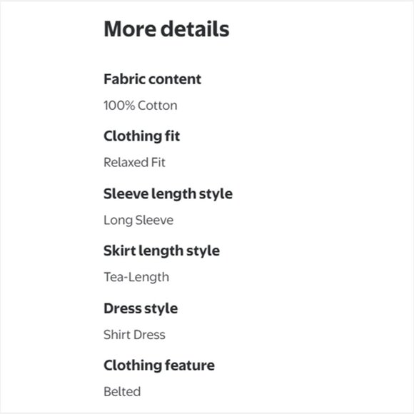 Free Assembly Blue Striped Belted Cotton Maxi Shirtdress with Long Sleeves - Picture 5 of 6